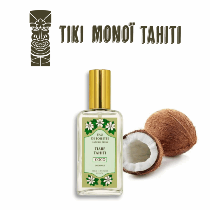 Vaporisateur d'eau de toilette 100mL parfum coco par TIKI Monoï Tahiti